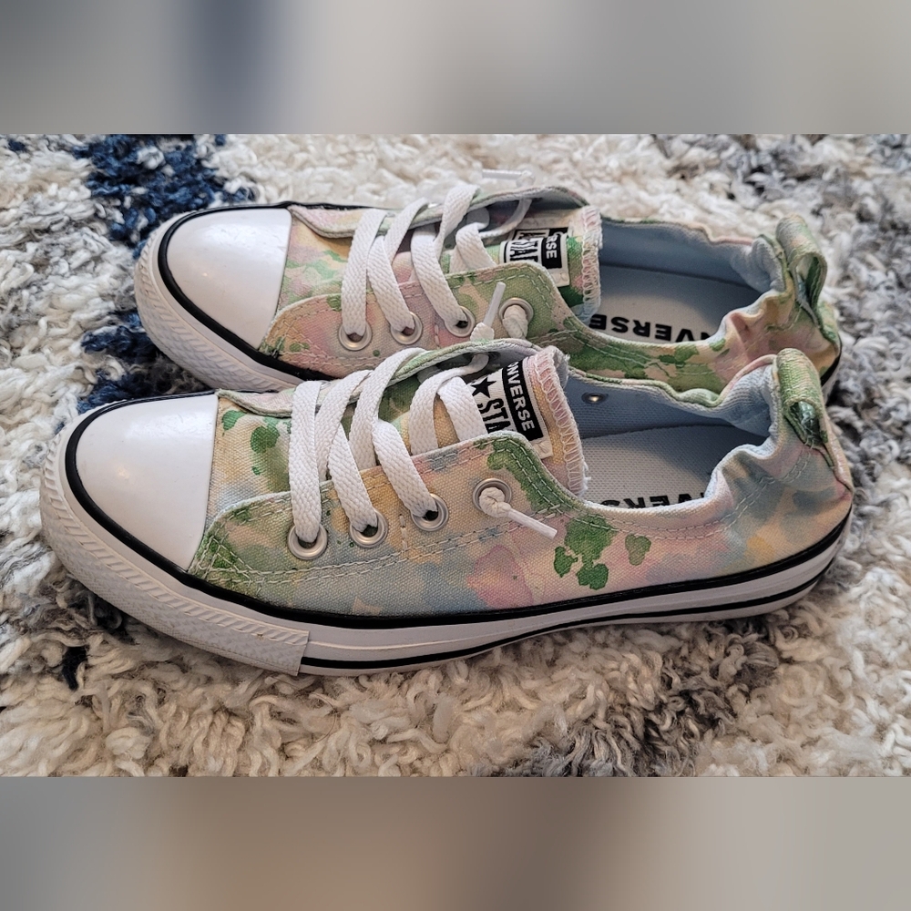 Converse Shoeline WATERCOLOR SLIPONS / ALL STARS size 7